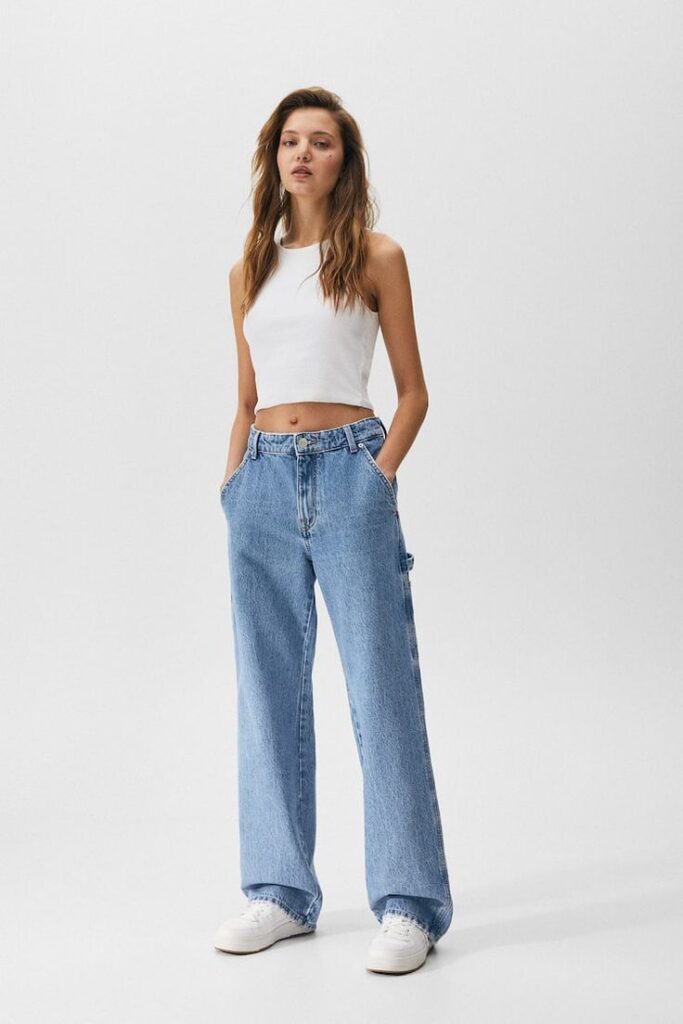 Straight - Jeans - Clothing - Woman - PULL&BEAR Worldwide