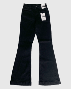 Pantalón campana negro de dama-Jean de dama en México